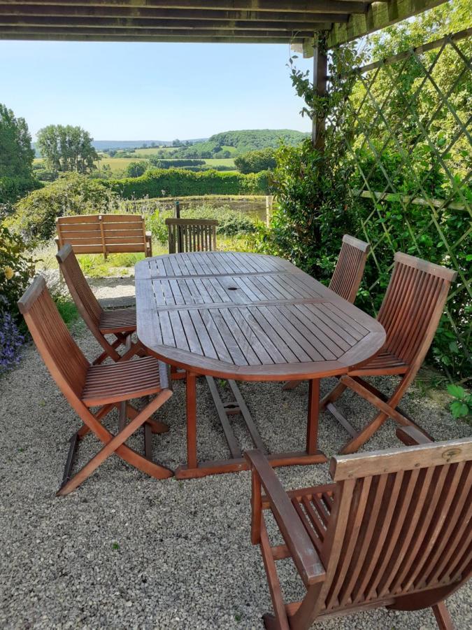 Private Farmhouse For Six In The Countryside Saint-Pierre-sur-Orthe エクステリア 写真